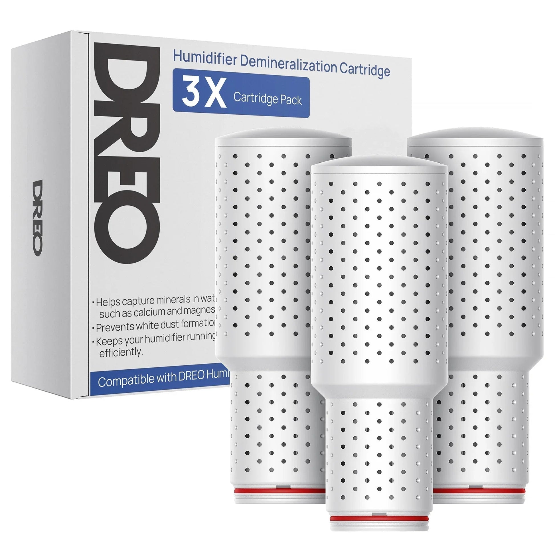 Demineralization Cartridge for Humidifiers - 3-Pack,Compatible with Dreo Humidifiers HM311/311S/524/524S/306 - DREO